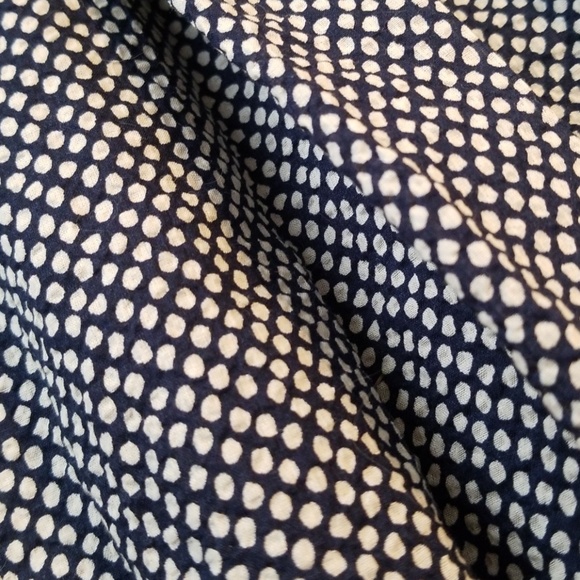 J. Crew Cotton Strapless Polka Dot Dress Size 0 - Picture 4 of 4